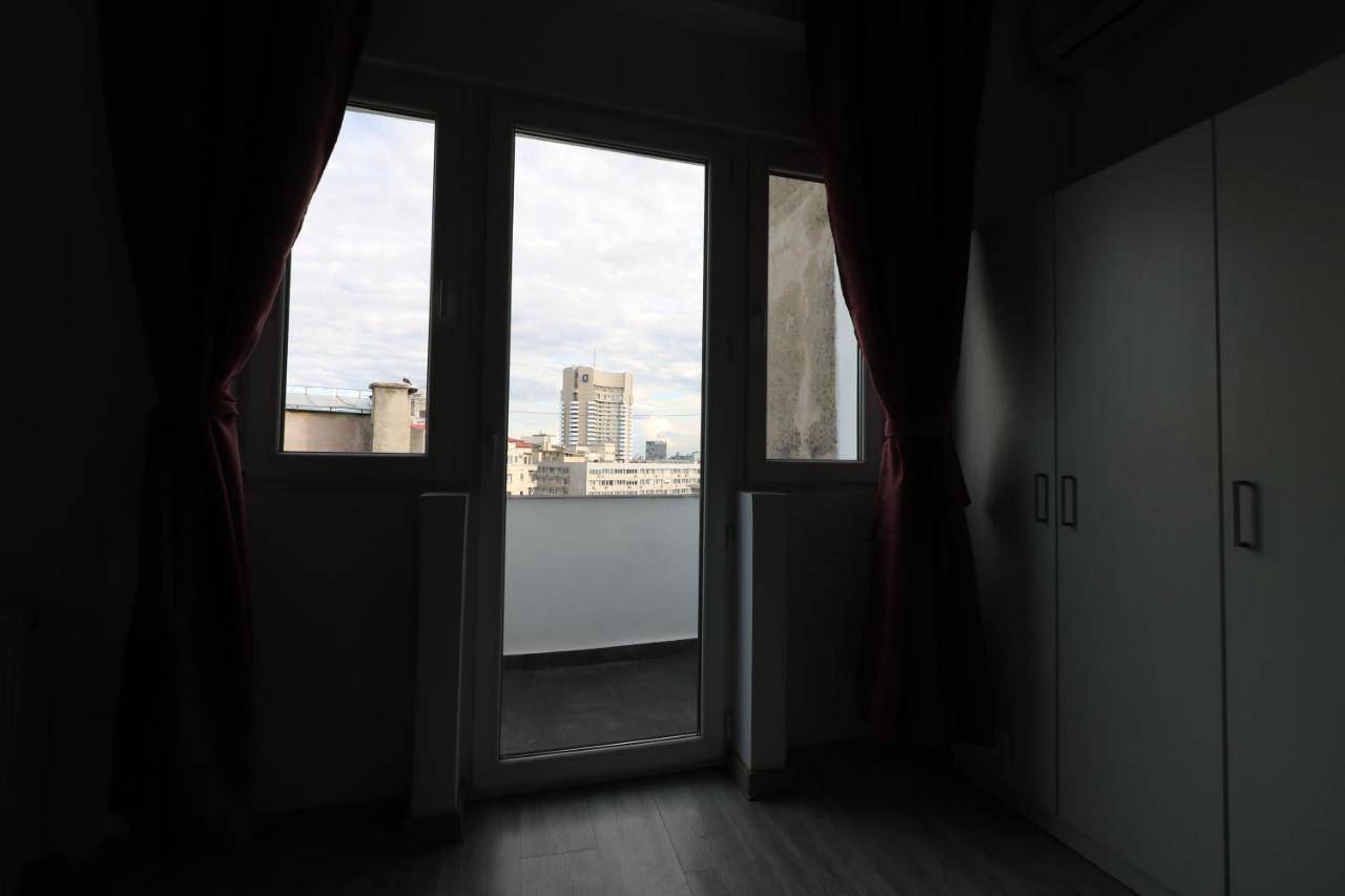 Athenee Palace Apartment - Panoramic View Terrace & Balcony - Free Minibar บูคาเรสต์ ภายนอก รูปภาพ